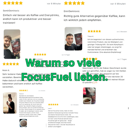 FocusFuel | Mehr Fokus und weniger Stress mit einem Löffel