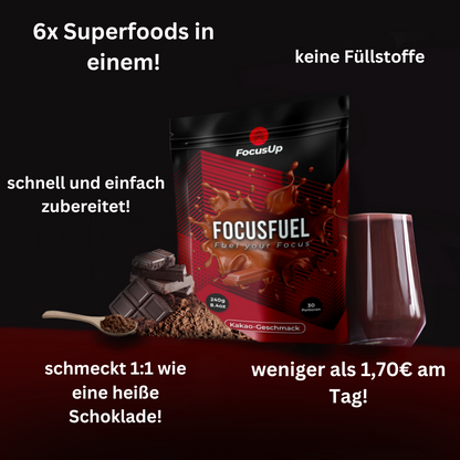 FocusFuel | Mehr Fokus und weniger Stress mit einem Löffel